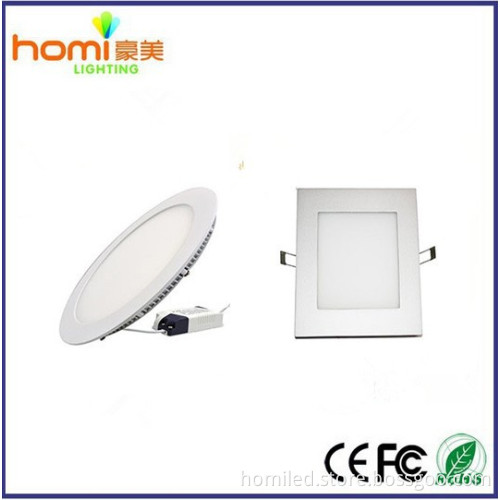 3W 80lm/W, Slim mini round led panel light with 2year warranty CE approval